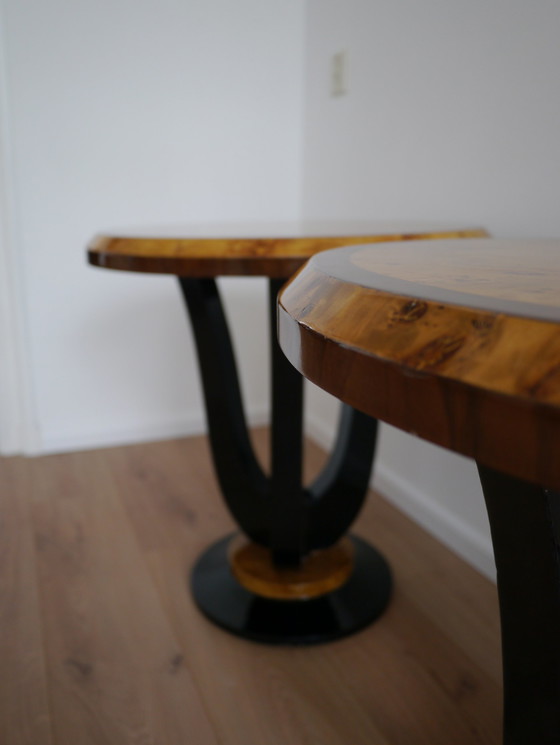 Image 1 of 2x Art Deco Side Tables