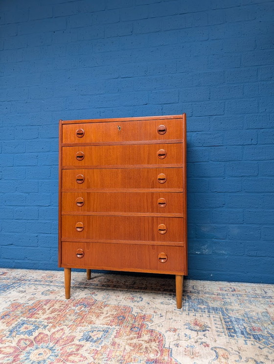 Image 1 of Commode vintage midcentury