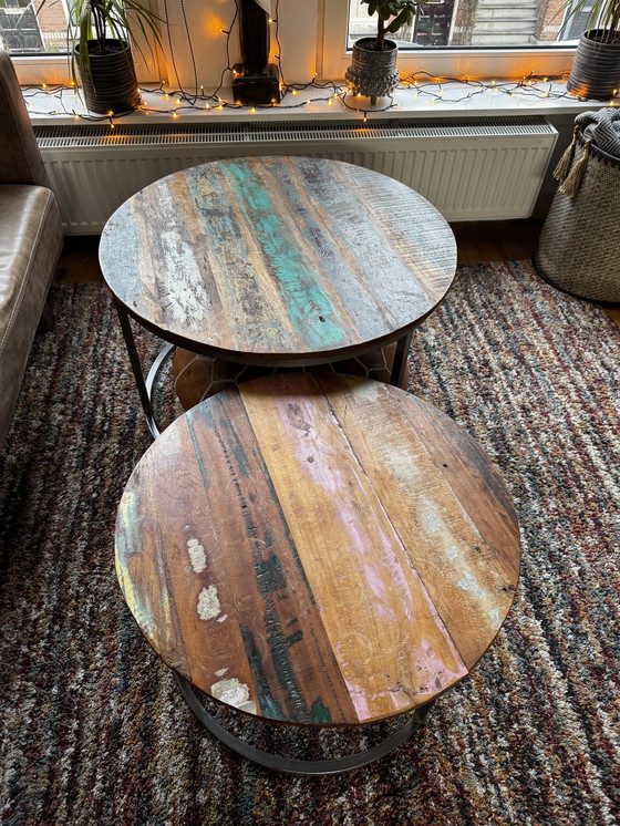 Image 1 of Moving Sale: Industrial Design Coffee Tables