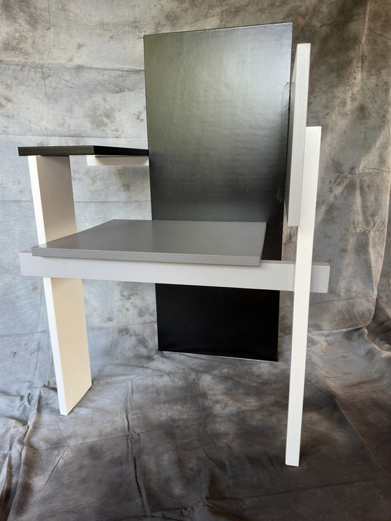 Image 1 of Berlin Chair Designed by Gerrit Rietveld