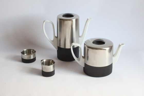 Image 1 of Coffee And Tea Service By Kurt Radtke For Wmf, 1960S