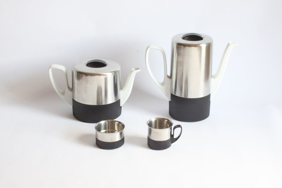 Image 1 of Coffee And Tea Service By Kurt Radtke For Wmf, 1960S