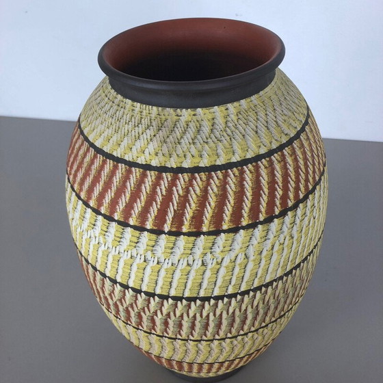 Image 1 of Vintage ceramic floor vase by Zöller and Born, Germany 1950