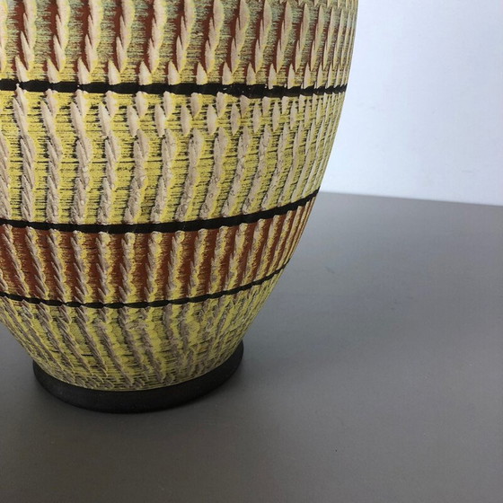 Image 1 of Vintage ceramic floor vase by Zöller and Born, Germany 1950
