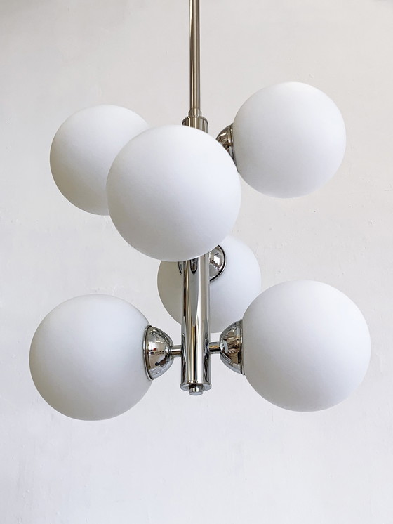 Image 1 of Lampada a sospensione vintage Sputnik / Atomic