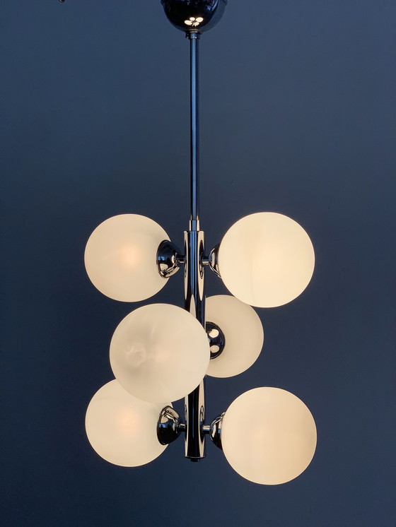 Image 1 of Lampe suspendue vintage Sputnik / Atomic