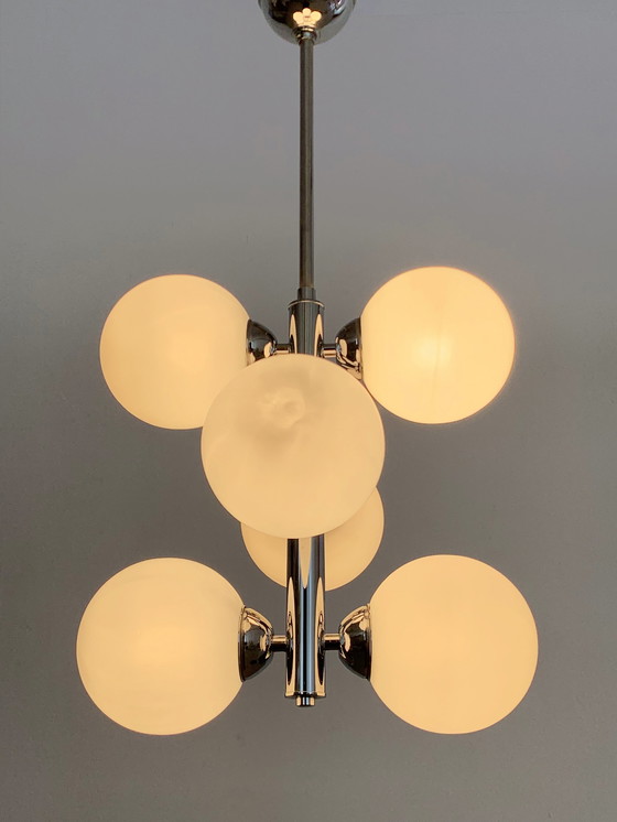 Image 1 of Lampe suspendue vintage Sputnik / Atomic