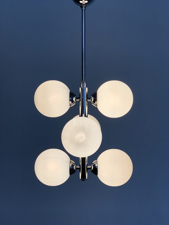 Image 1 of Lampe suspendue vintage Sputnik / Atomic