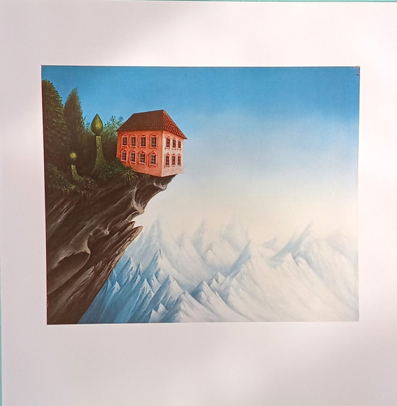 Image 1 of Sis.M.Koch ---- Das Haus Am Berg (Surrealism) From 1990