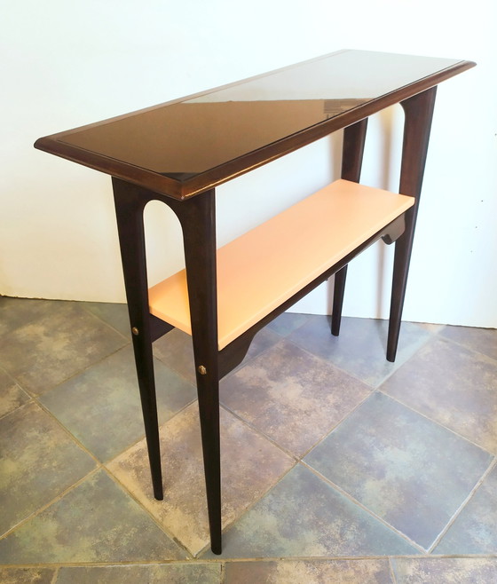 Image 1 of Italian vintage console table ,1950s