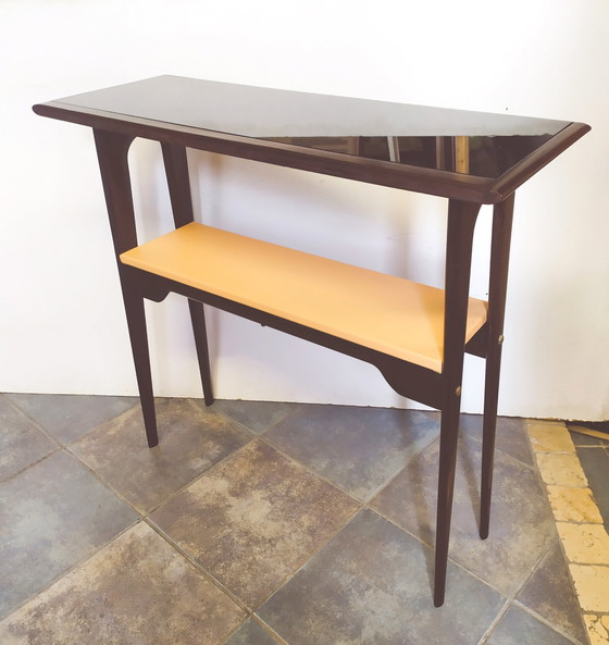 Image 1 of Italian vintage console table ,1950s