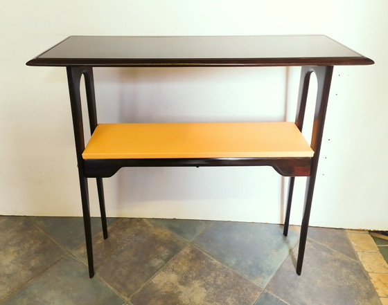 Image 1 of Italian vintage console table ,1950s