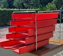 Karl Dittert for Zwingo Mid-Century magazine rack