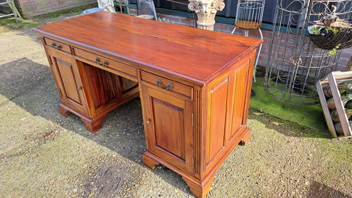 Teak Desk, Writing Table, Desk Size 150 x 64cm and 79cm High