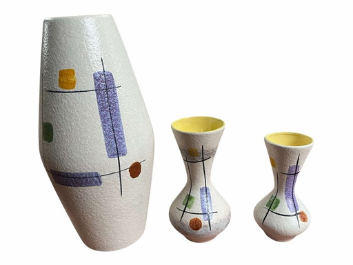 3 Pieces Foreign Vases