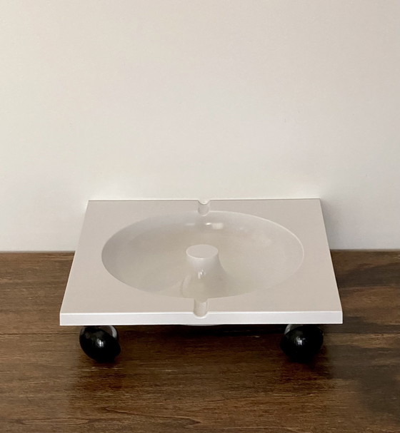 Image 1 of Renzo Mori Trotter Ashtray With Wheels