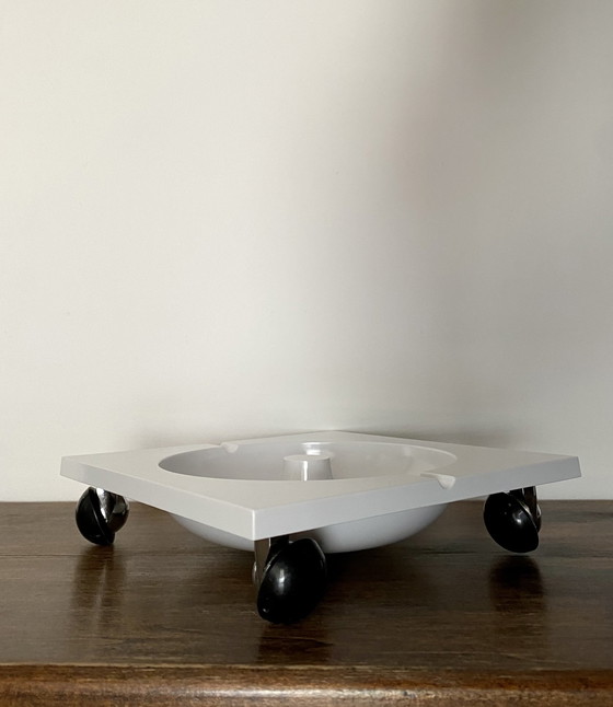 Image 1 of Renzo Mori Trotter Ashtray With Wheels