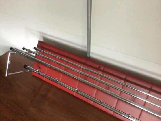 Image 1 of Appendiabiti vintage cromato in similpelle