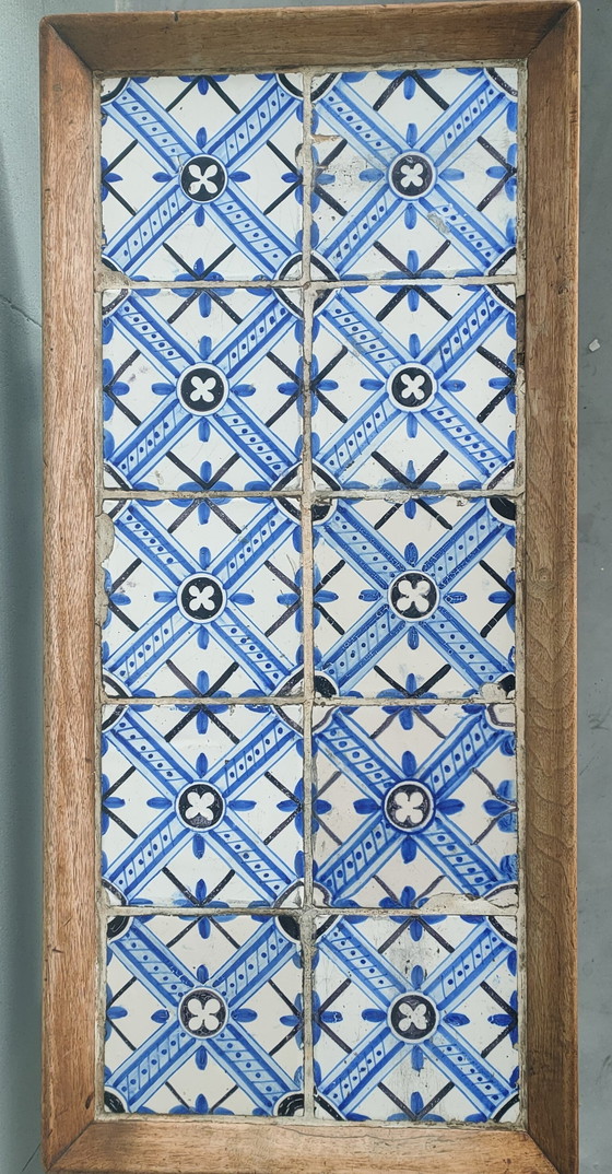 Image 1 of Tavolino laterale in mosaico vintage (danese) degli anni '60 