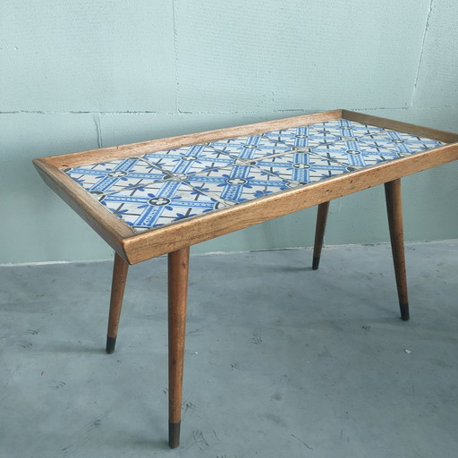 Vintage (Danish) 1960s Mosaic Side Table