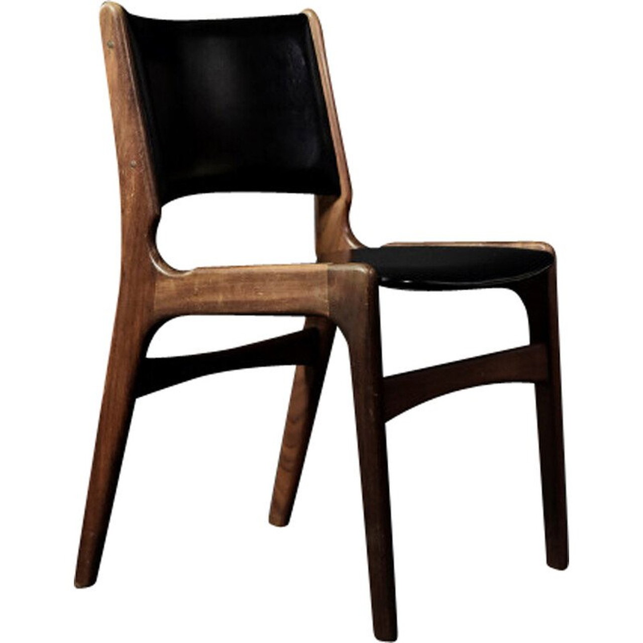 Vintage model 89 teak chair by Erik Buch for Anderstrup