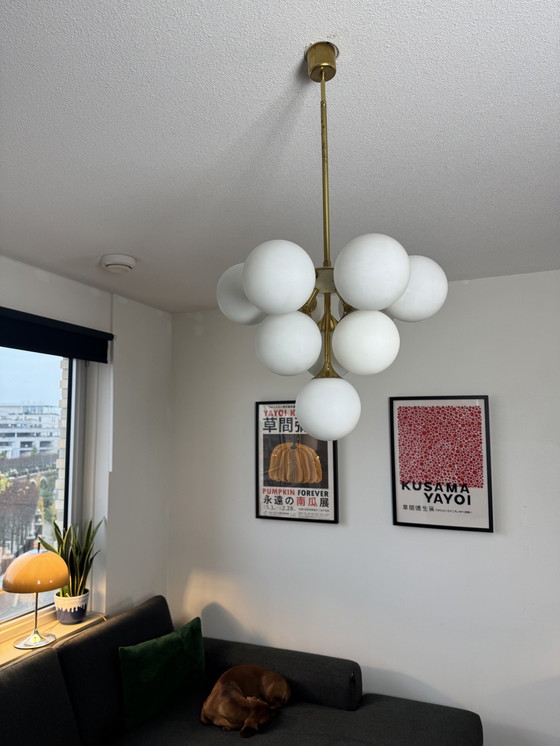 Image 1 of Gold Sputnik Atomic Chandelier