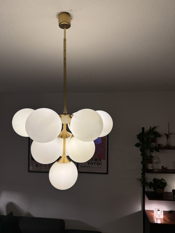 Image 1 of Gold Sputnik Atomic Chandelier