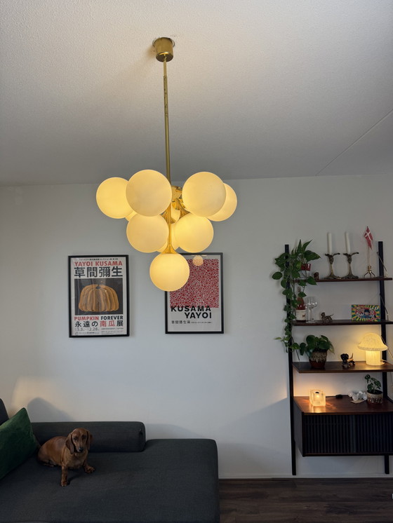 Image 1 of Gold Sputnik Atomic Chandelier