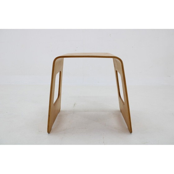 Image 1 of Pair of vintage beech plywood stools by Lisa Norinder for Ikea, Sweden 1990