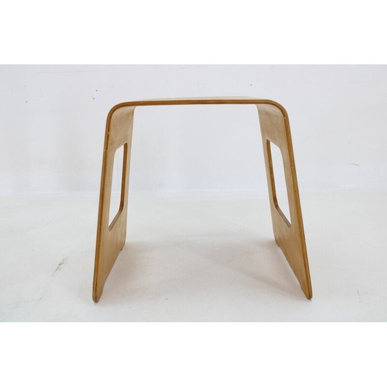 Image 1 of Pair of vintage beech plywood stools by Lisa Norinder for Ikea, Sweden 1990