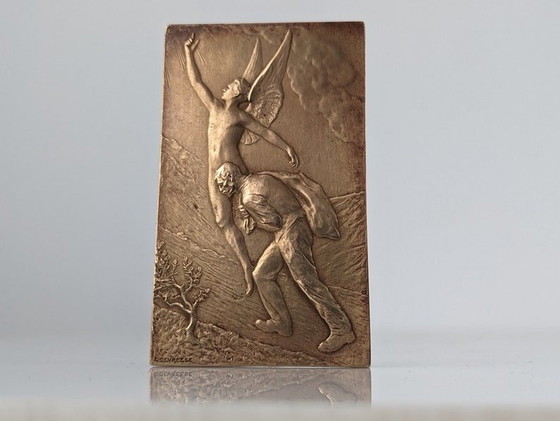 Image 1 of Bernheim Fondateur Medal By Godefroid Devreese