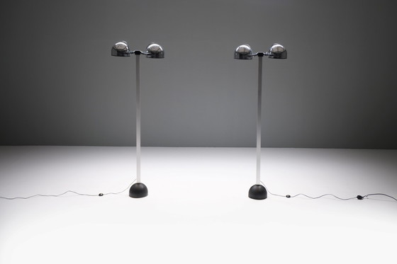 Image 1 of Sistema Trepiù Floor Lamp by Gae Aulenti & Livio Castiglioni for Stilnovo Italy