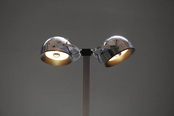 Image 1 of Sistema Trepiù Floor Lamp by Gae Aulenti & Livio Castiglioni for Stilnovo Italy