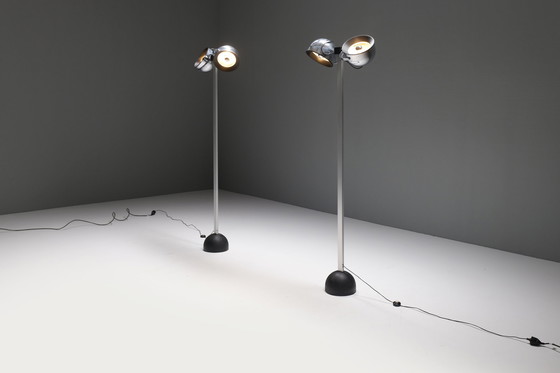 Image 1 of Sistema Trepiù Floor Lamp by Gae Aulenti & Livio Castiglioni for Stilnovo Italy