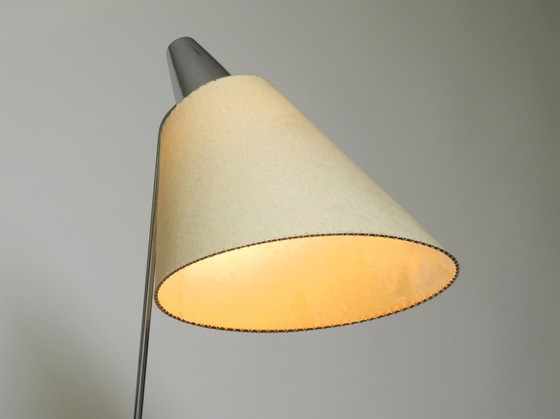 Image 1 of Beautiful Original 1960S Metal Chrome Floor Lamp By Josef Hurka For Napako Czech