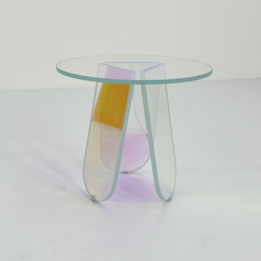 Shimmer Side Table By Patricia Urquiola For Glas Italia, 2010S