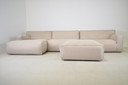 Fest Clay 1.5-seat + 1.5-seat + long chair + footstool