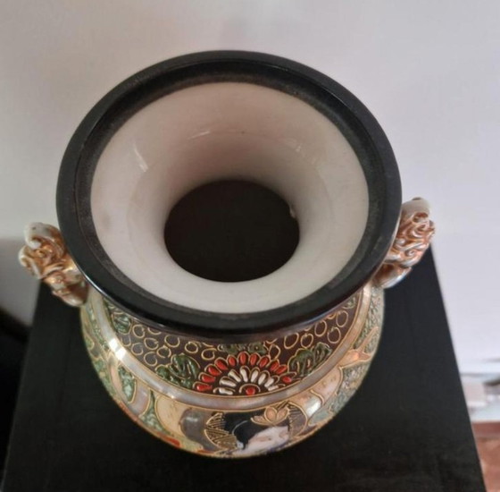 Image 1 of 2 Items Satsuma Old Decorative Fine Japanese Porcelain Gold