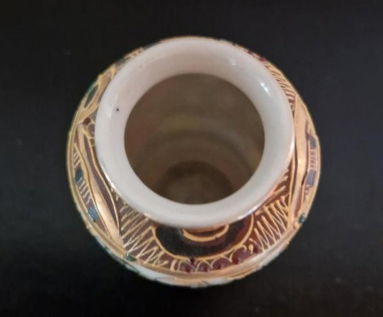 Image 1 of 2 Items Satsuma Old Decorative Fine Japanese Porcelain Gold