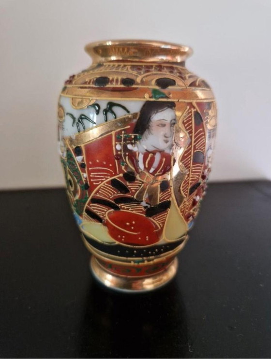 Image 1 of 2 Items Satsuma Old Decorative Fine Japanese Porcelain Gold