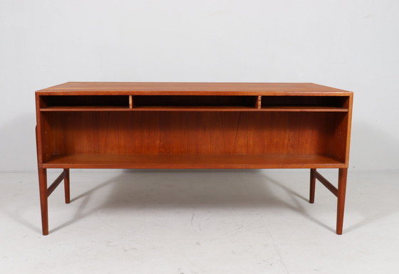 Image 1 of Christian Møller. For Chr. Møller Møbelsnedken, Freestanding desk, teak, Denmark, 1960s