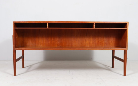 Image 1 of Christian Møller. For Chr. Møller Møbelsnedken, Freestanding desk, teak, Denmark, 1960s