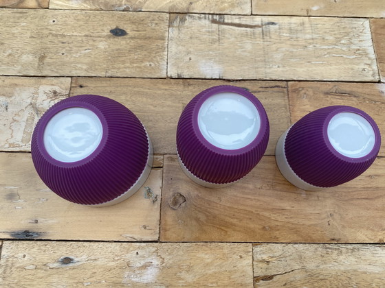 Image 1 of 16x Contact silicone cups eggplant