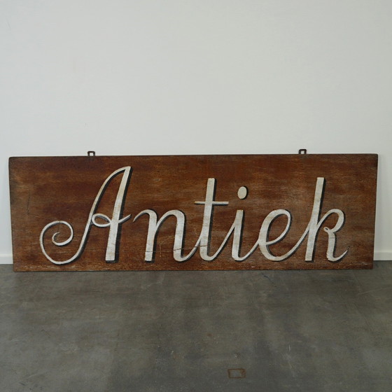 Image 1 of Signboard/ billboard hand painted on hardboard