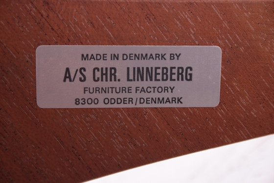 Image 1 of Sven Ellekaer Danish teak Coffee Table with Thick Glass Plate for Christiaan Linneberg, 1960s