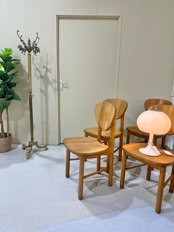 Image 1 of Vintage standing coat rack, wardrobe - brass