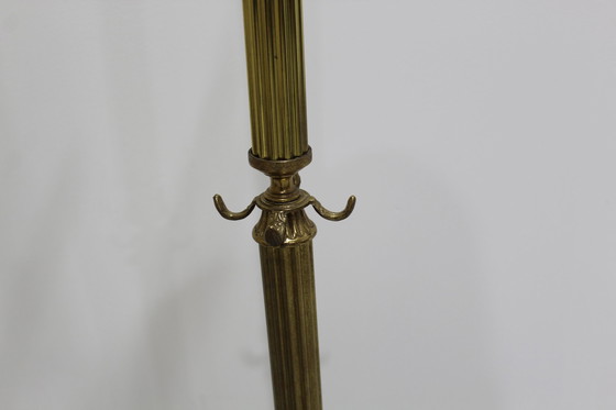Image 1 of Vintage standing coat rack, wardrobe - brass