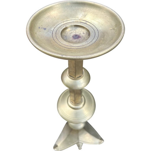 Vintage brass candlestick, 1940-1950