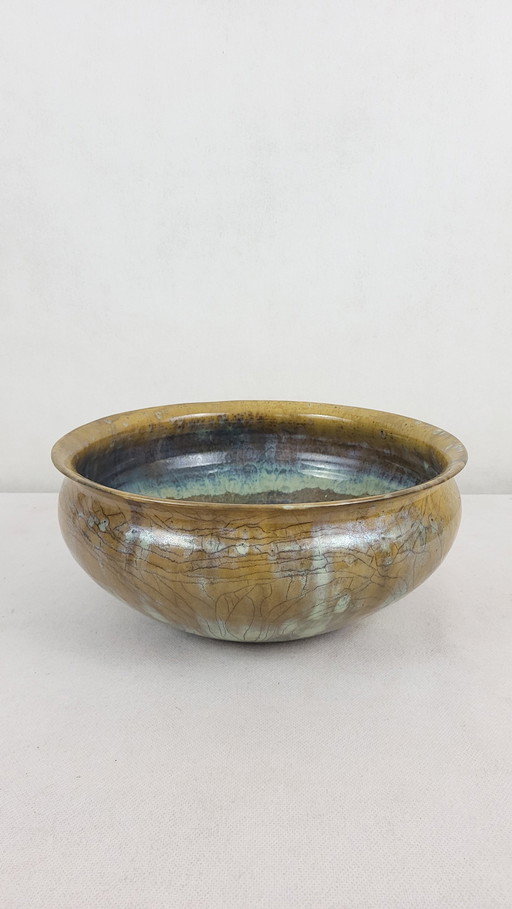 Stoneware Salad Bowl By Anne Marie Sybesma De Bay Alias Miep