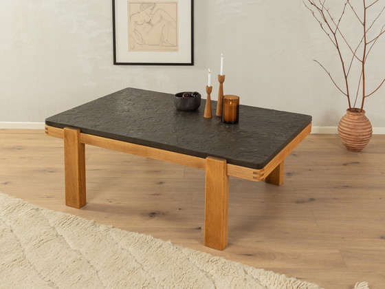 Image 1 of vintage granite coffee table